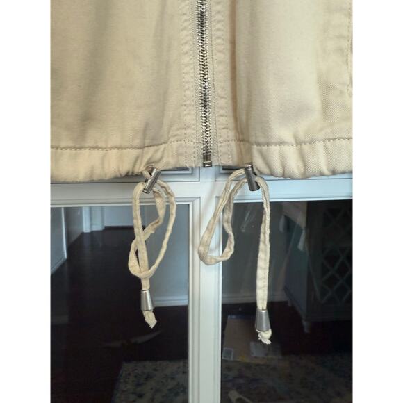 BlankNYC cropped Full Zip Twill Utility Jacket XS - Picture 5 of 13